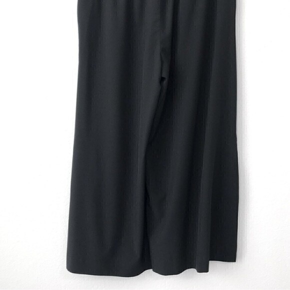 Soft Surroundings Go Lively Slit Hem Cropped Wide Leg High Waist Athletic Pants - Picture 7 of 12